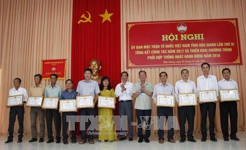 Hậu Giang phát huy sức mạnh đại đoàn kết toàn dân