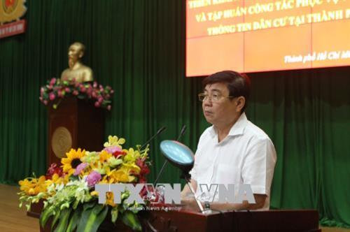 Thành phố Hồ Chí Minh: Triển khai xây dựng cơ sở dữ liệu quốc gia về dân cư