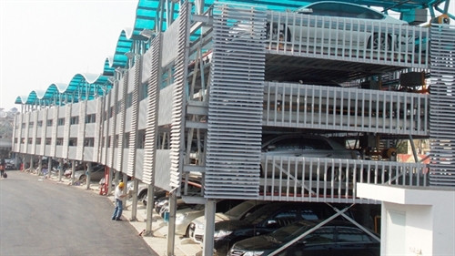 Hà Nội khánh thành bãi đỗ xe giàn thép có cảm biến thông minh