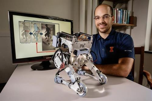 Mỹ phát triển robot hai chân có thể di chuyển cân bằng được như người