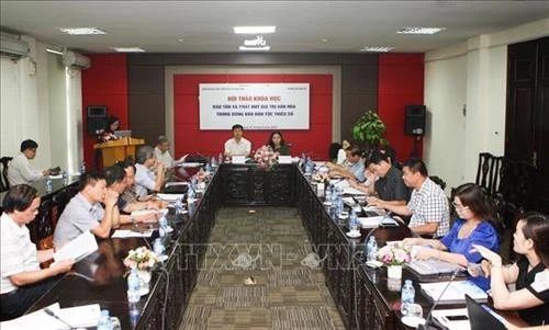Bảo tồn, phát huy giá trị văn hóa trong đồng bào dân tộc thiểu số