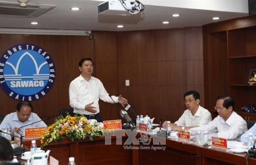 Thành phố Hồ Chí Minh phấn đấu giảm tỷ lệ thất thoát nước sạch xuống 10% vào năm 2020