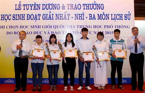 Công bố chính thức kết quả Kỳ thi học sinh giỏi quốc gia năm 2016
