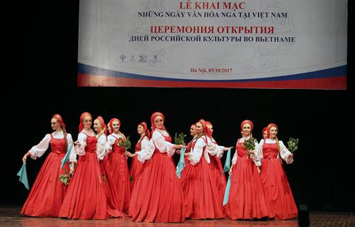 Khai mạc Những ngày văn hóa Nga tại Việt Nam 