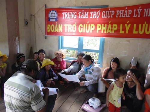 Đổi mới công tác trợ giúp pháp lý 