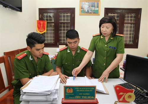 Trung tá Chu Thị Hoa - "khắc tinh" của tội phạm ma túy