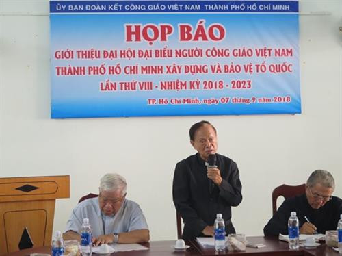 Tiếp tục làm tốt vai trò là cầu nối, đoàn kết đồng bào công giáo xây dựng và bảo vệ Tổ quốc
