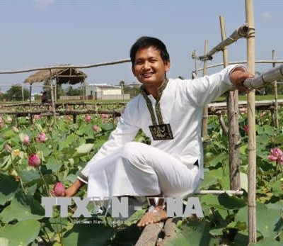 Chàng trai người Chăm Quảng Ngọc Nhiên khởi nghiệp thành công với 10 triệu đồng