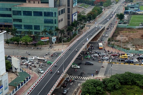 Hà Nội thông xe cầu vượt Hoàng Minh Giám – Nguyễn Chánh