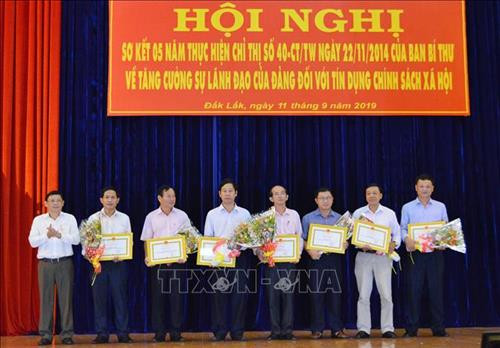 Tín dụng chính sách góp phần giảm nghèo, nâng cao đời sống nhân dân tỉnh Đắk Lắk