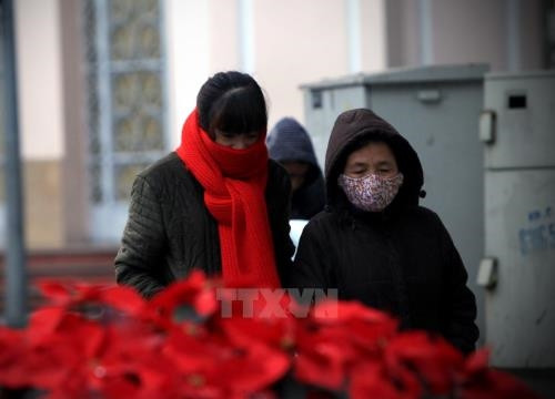 Thời tiết ngày 23/2 Không khí lạnh tràn về, nhiệt độ ở Đông Bắc bộ giảm mạnh