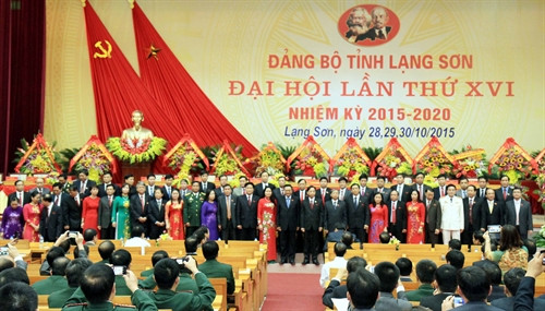 Bế mạc Đại hội đại biểu Đảng bộ các tỉnh Sóc Trăng, Lạng Sơn