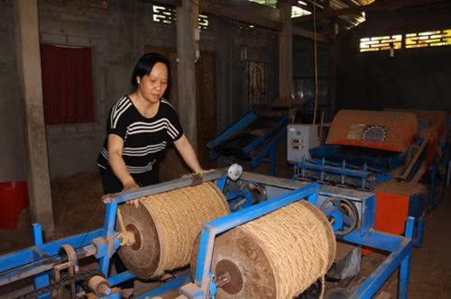 Vươn lên làm giàu bằng nghề đan lát thủ công