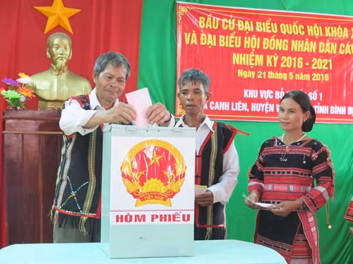 Bầu cử sớm tại một số địa phương