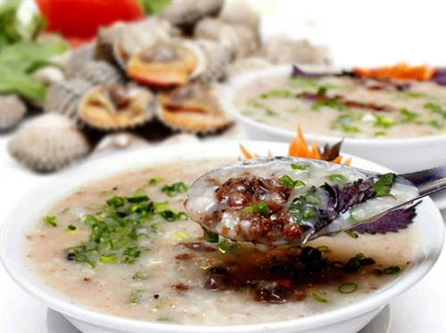 Cháo nhum - Món ăn đặc sản biển