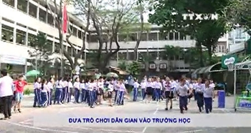 Đưa trò chơi dân gian vào trường học