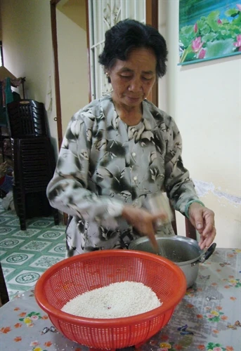 Nhớ vị cơm nếp quê nhà