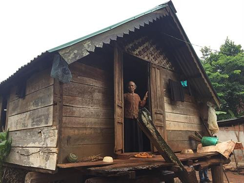 Những nếp nhà dài ở buôn Êga
