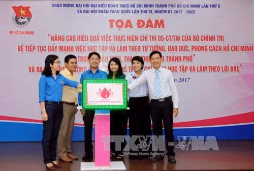 Đoàn viên, thanh thiếu nhi đẩy mạnh học tập và làm theo lời Bác