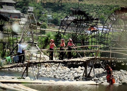 Khám phá điểm du lịch guồng nước Bản Bo, Lai Châu