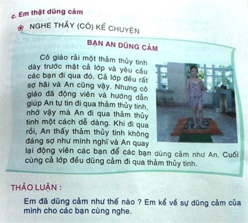 Thu hồi cuốn sách "dạy trẻ lớp 1 đi trên thủy tinh"