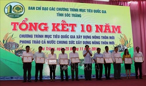 Sóc Trăng có trên 50% xã đạt chuẩn nông thôn mới