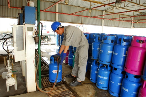 Từ 1/5, giá gas tăng 458,33 đồng/kg