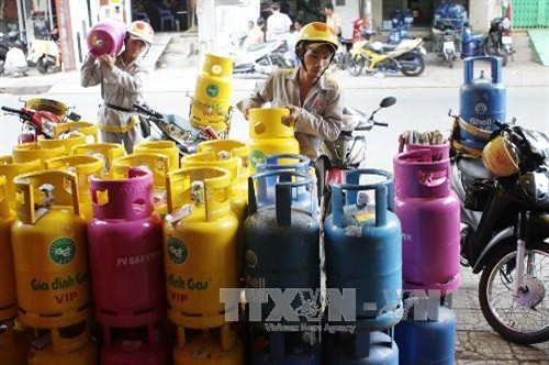 Từ 1/2, giá gas giảm 20.500 đồng/bình 12kg