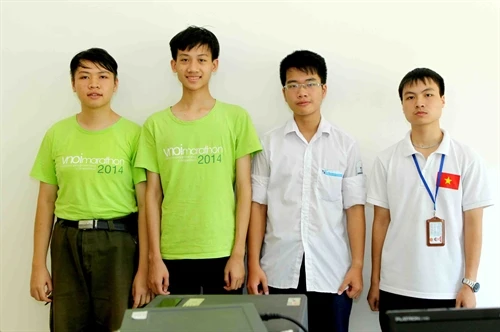 Đoàn Olympic Tin học quốc tế 2015 của Việt Nam đạt kết quả cao nhất từ năm 2000 đến nay