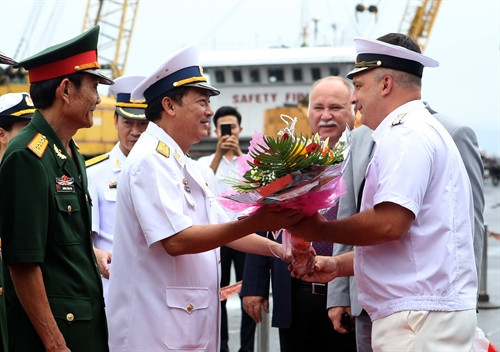 Đội tàu Hải quân Liên bang Nga thăm hữu nghị thành phố Đà Nẵng