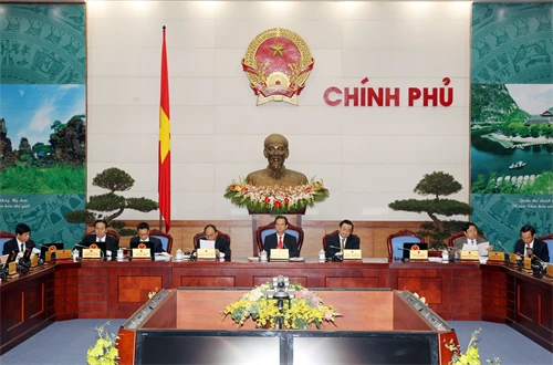 Phiên họp Chính phủ thường kỳ tháng 1/2015