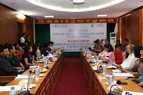 Hội thảo phòng chống tội phạm mua bán người