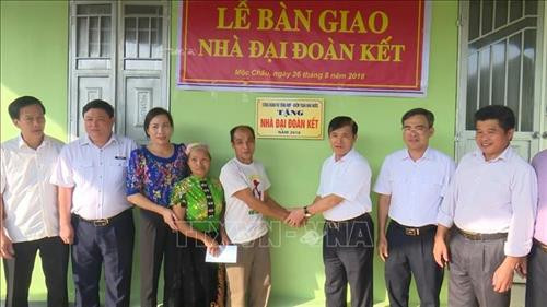 Sơn La hỗ trợ xây nhà đại đoàn kết cho người nghèo