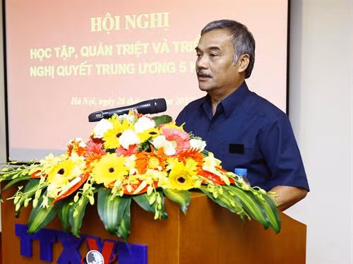 Thông tấn xã Việt Nam quán triệt, triển khai Nghị quyết Trung ương 5 (khóa XII)