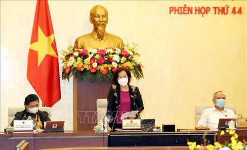 Khai mạc Phiên họp thứ 44 của Ủy ban Thường vụ Quốc hội