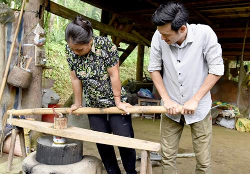 Bún của người Tày ở Thượng Lâm