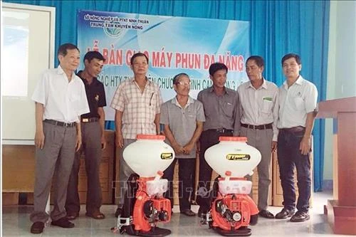 Ninh Thuận ứng dụng cơ giới hóa phát triển sản xuất