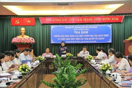 Người đứng đầu cấp ủy có vai trò quan trọng trong triển khai thực hiện các nghị quyết của Đảng