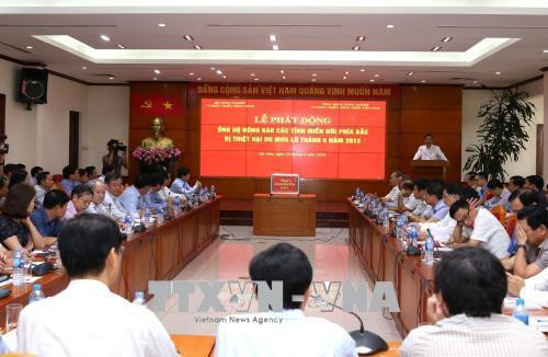 Bộ Nông nghiệp và Phát triển nông thôn phát động ủng hộ đồng bào các tỉnh miền núi phía Bắc bị thiệt hại do mưa lũ