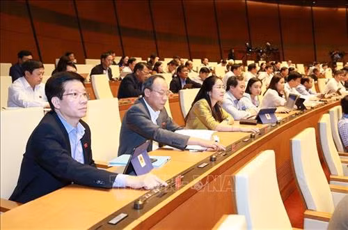 Kỳ họp thứ 8, Quốc hội khóa XIV: Thông qua hai Nghị quyết