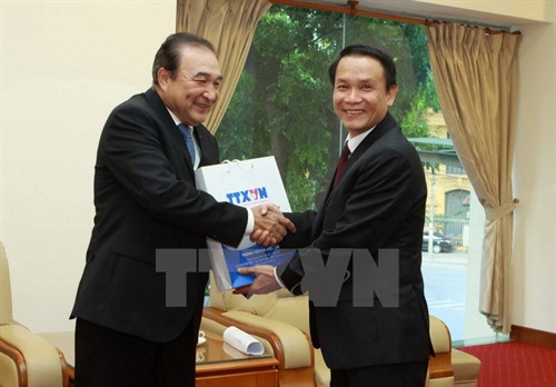 TTXVN và NOTIMEX tăng cường mối quan hệ hợp tác thông tin