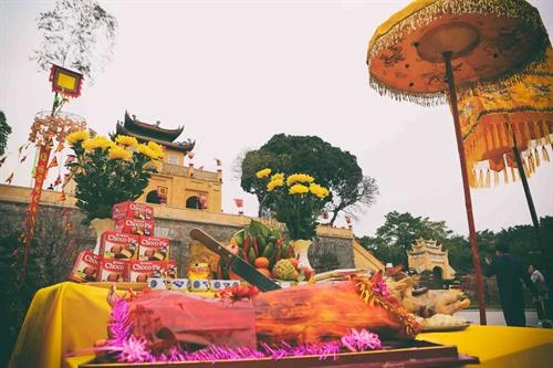 Phục dựng Tế xưa tại Hoàng thành Thăng Long