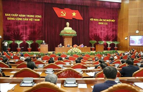Khai mạc Hội nghị Trung ương 11 Khóa XII: Tiếp tục đẩy mạnh toàn diện, đồng bộ sự nghiệp đổi mới