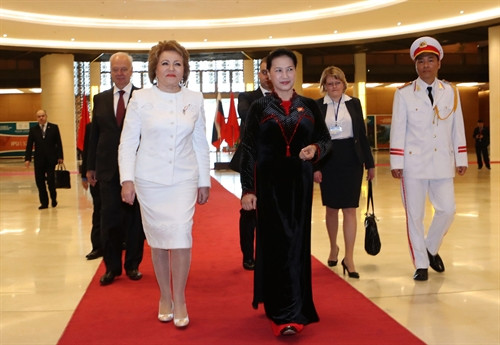 Chủ tịch Hội đồng Liên bang Nga Valentina Ivanovna Matvienko thăm chính thức Việt Nam