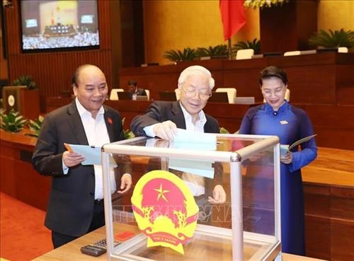 Kỳ họp thứ 6, Quốc hội khóa XIV: Lấy phiếu tín nhiệm 48 người giữ các chức danh do Quốc hội bầu hoặc phê chuẩn