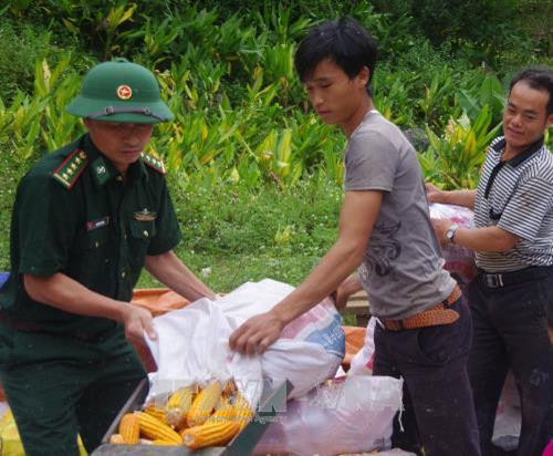 Bộ đội biên phòng Huổi Luông làm ấm lòng đồng bào vùng biên