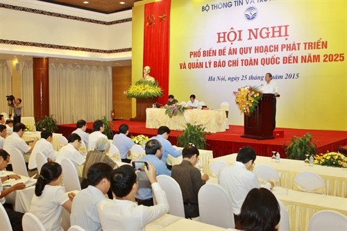 Phổ biến Đề án Quy hoạch phát triển và quản lý báo chí toàn quốc đến năm 2025