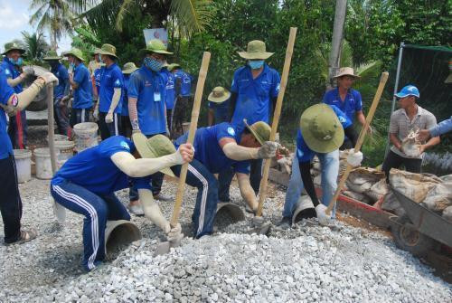 Đổi mới phong trào thanh niên tình nguyện phù hợp yêu cầu thực tế