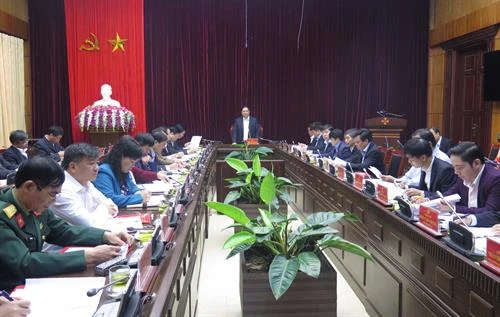 Đồng chí Phạm Minh Chính thăm, làm việc tại tỉnh Điện Biên