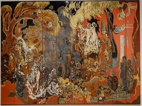 Triển lãm những phác thảo của bậc thầy sơn mài Việt Nam